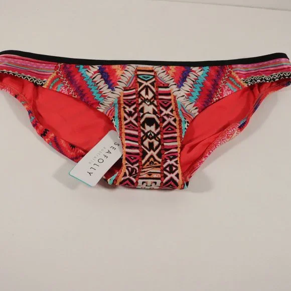 NWT Seafolly X Revolve Desert Tribe Hipster Bottom - Picture 3 of 7